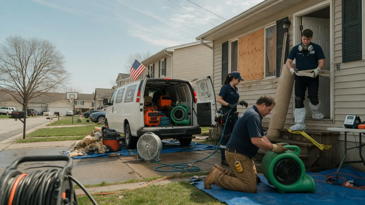 Water Damage Restoration in Greenacres, WA near me